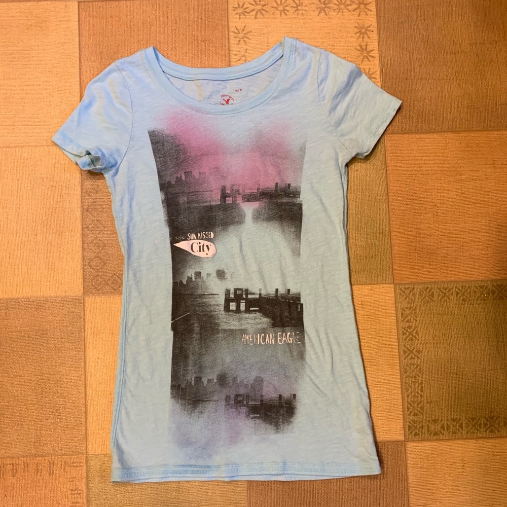 Blue AE T-shirt